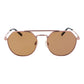 Serengeti Rose Gold Unisex Sunglasses