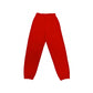 Comme Des Fuckdown Red Cotton Jeans & Pant