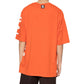 Balmain Orange Cotton T-Shirt