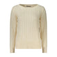 Guess Jeans White Cotton Sweater