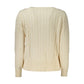 Guess Jeans White Cotton Sweater