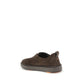 Santoni Brown Calf Leather Bos Taurus Low Top Sneakers
