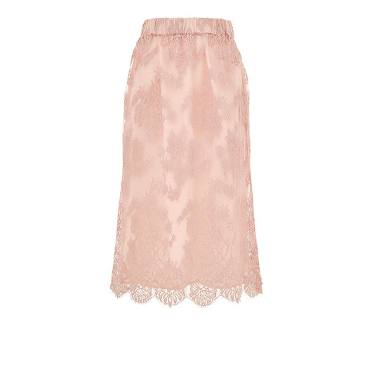 Gucci Pink Cotton Skirt