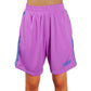 Comme Des Fuckdown Purple Polyester Short