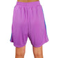 Comme Des Fuckdown Purple Polyester Short