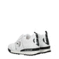 Love Moschino White Leather Low Tops