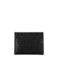 Billionaire Italian Couture Black Crocodile Cardholders