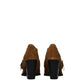 Versace Jeans Brown Leather Ankle Boots