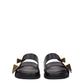 Valentino Garavani Black Leather Slippers