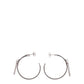 Marc Jacobs Gray Silver Earrings