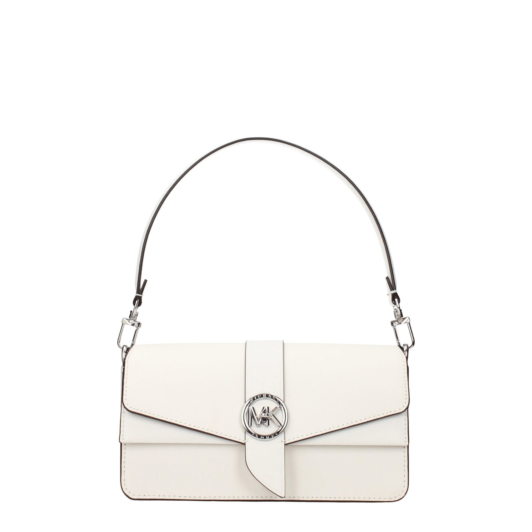 Michael Kors White Leather Handbag