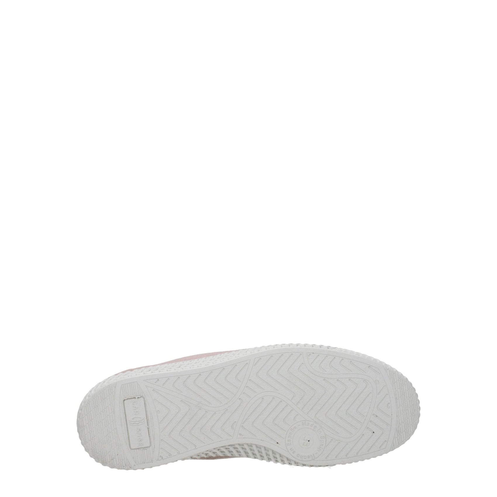 Car Shoe Pink Fabric Low Tops