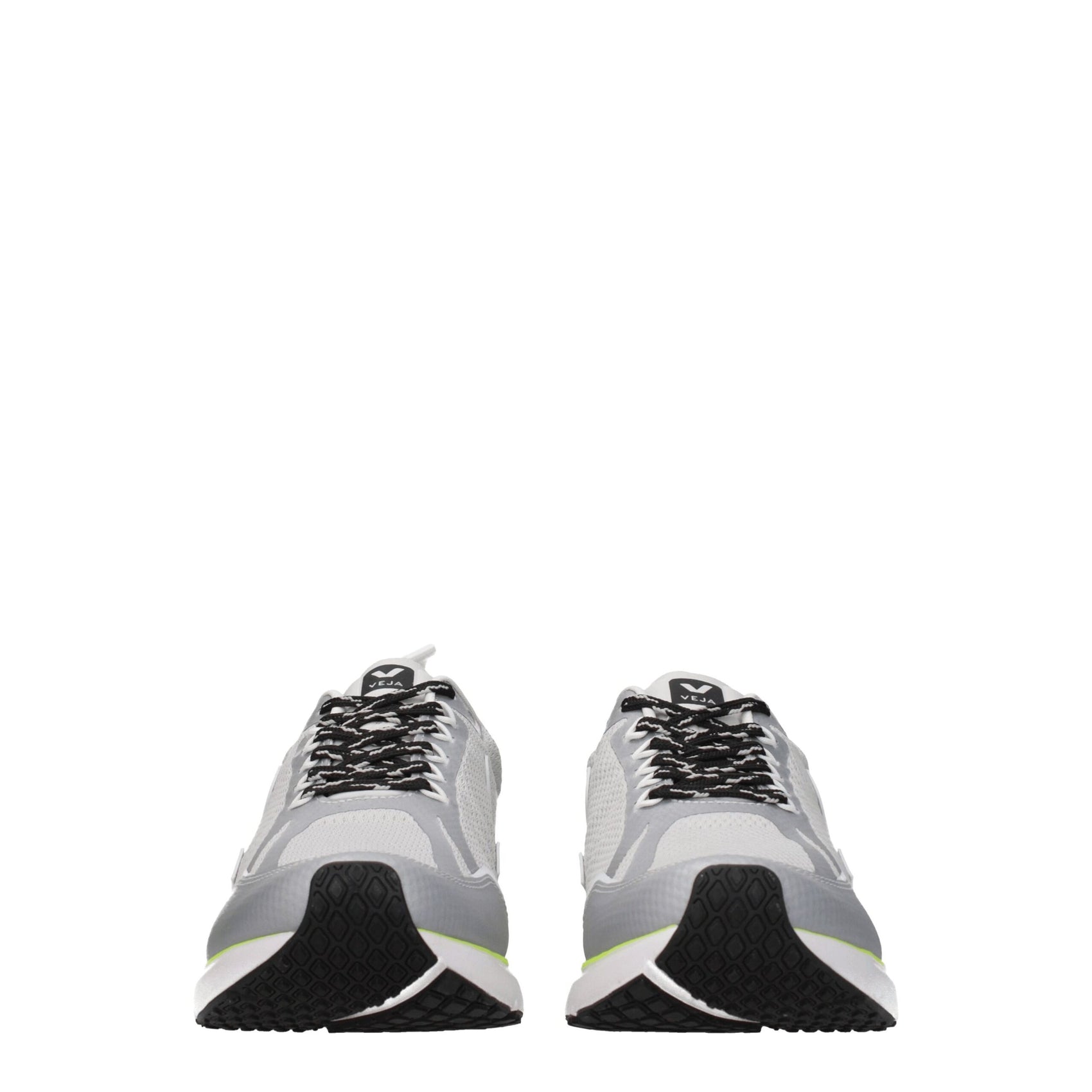 Veja Gray Fabric Athletic Sneakers