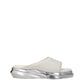 Alyx Gray Leather Slippers