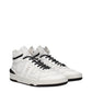 Lanvin White Leather High Tops