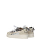 Mou Gray Leather Low Tops
