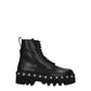 Furla Black Leather Ankle Boots