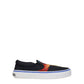 Marcelo Burlon Black Fabric Slip-On Loafers