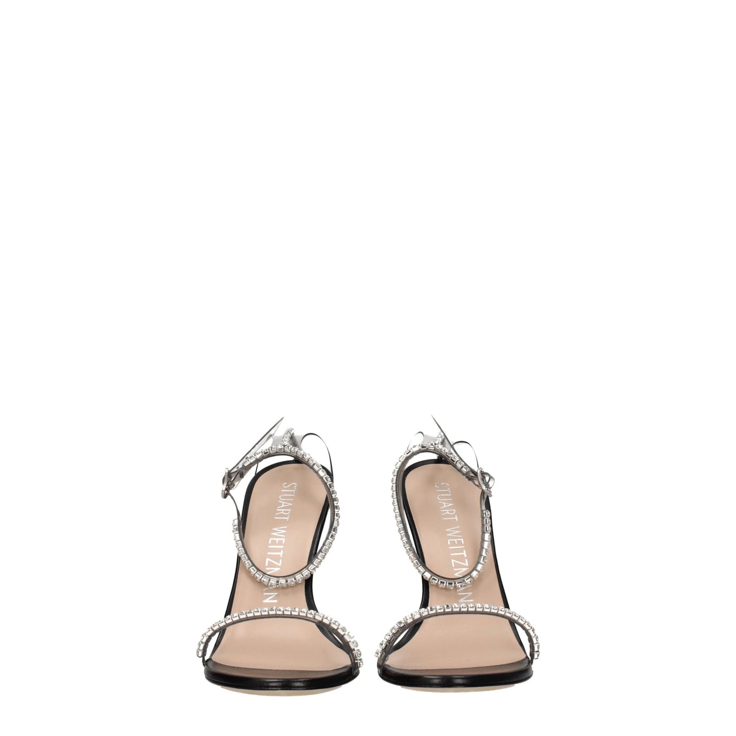 Stuart Weitzman Transparent Pvc Stiletto Heels Sandals