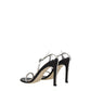 Stuart Weitzman Transparent Pvc Stiletto Heels Sandals