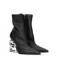 Dolce & Gabbana Black Leather Ankle Boots