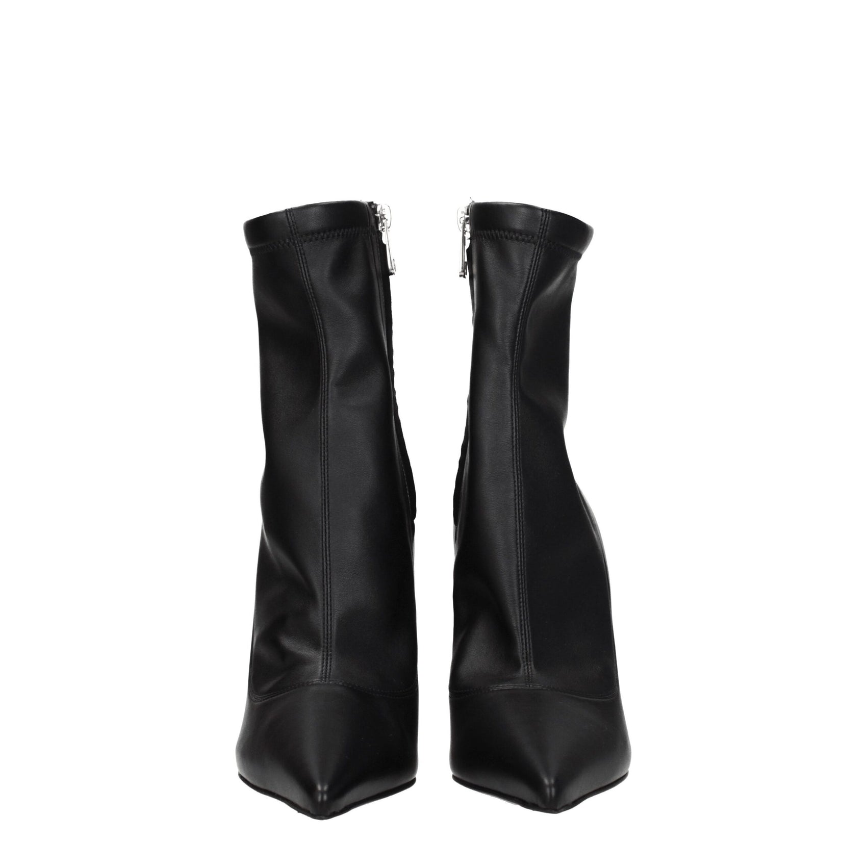 Dolce & Gabbana Black Leather Ankle Boots