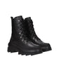 Stuart Weitzman Black Leather Ankle Boots