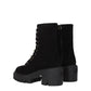 Stuart Weitzman Black Leather Ankle Boots