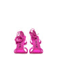 The Attico Pink Satin Stiletto Heels Sandals