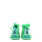 The Attico Transparent Leather Flat Sandals