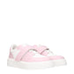 Ganni Pink Leather Low Tops