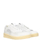 Jil Sander White Leather Low Tops