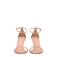 Lanvin Pink Leather Stiletto Heels Sandals