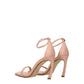 Lanvin Pink Leather Stiletto Heels Sandals