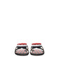 Thom Browne Black Leather Slippers Sandals