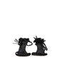 Isabel Marant Black Leather Stiletto Heel Sandals