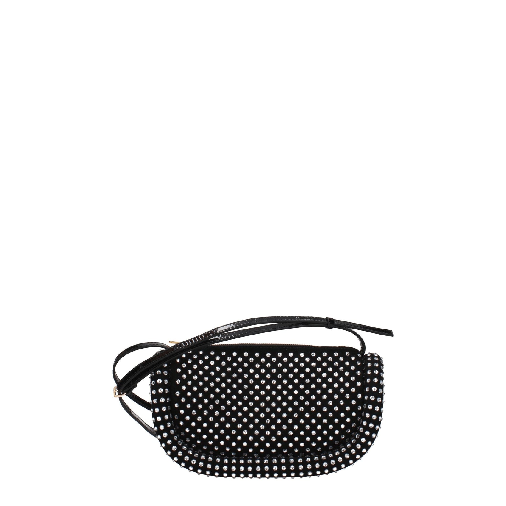 Jw Anderson Black Leather Crossbody Bag