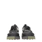 Off-White Black Leather Slip-On Loafers