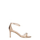 Stuart Weitzman Pink Leather Stiletto Heel Sandals