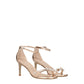 Stuart Weitzman Pink Leather Stiletto Heel Sandals