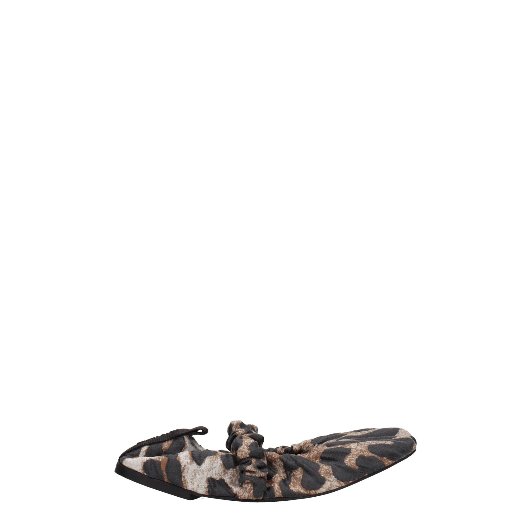 Ganni Beige Fabric Ballet Flats