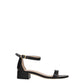 Stuart Weitzman Black Leather Flat Sandals