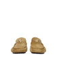 Versace Beige Leather Slip-On Loafers
