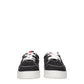Ami Paris Black Fabric Low Top Sneakers