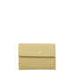 Jil Sander Yellow Leather Wallets