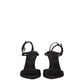 Givenchy Black Satin Stiletto Heels Sandals