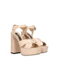 Sergio Rossi Pink Leather Platforms