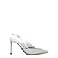 Sergio Rossi Green Satin High Heel Pumps