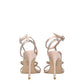 Stuart Weitzman Pink Satin Stiletto Heels Sandals