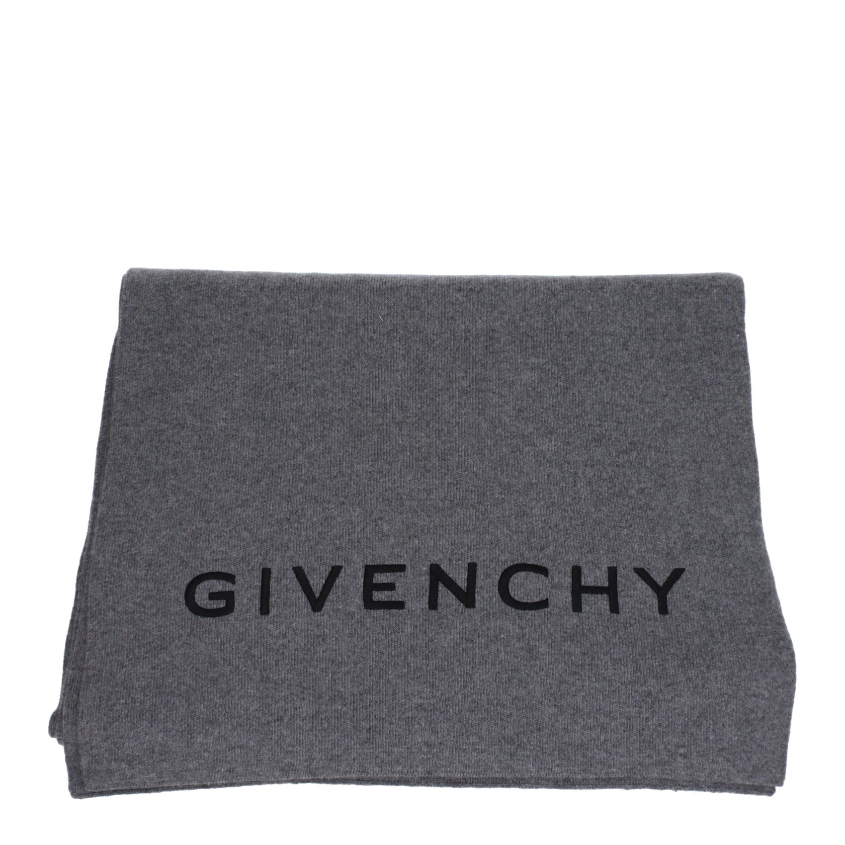 Givenchy Gray Wool Scarf